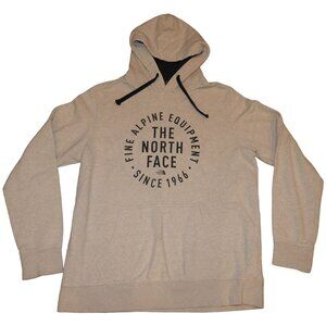 The North Face Fine Alpine Equipment Oatmeal Pullover Hoodie Sweatshirt Medium